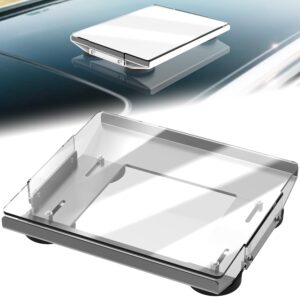 Magnetic Car Mount for Starlink Mini with Aluminum Base and PC Construction, No Signal Blocking