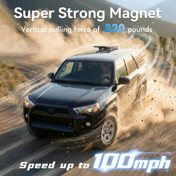 Upgraded 30° Magnetic Mount for Starlink Mini with Magnets of 100kg Strength