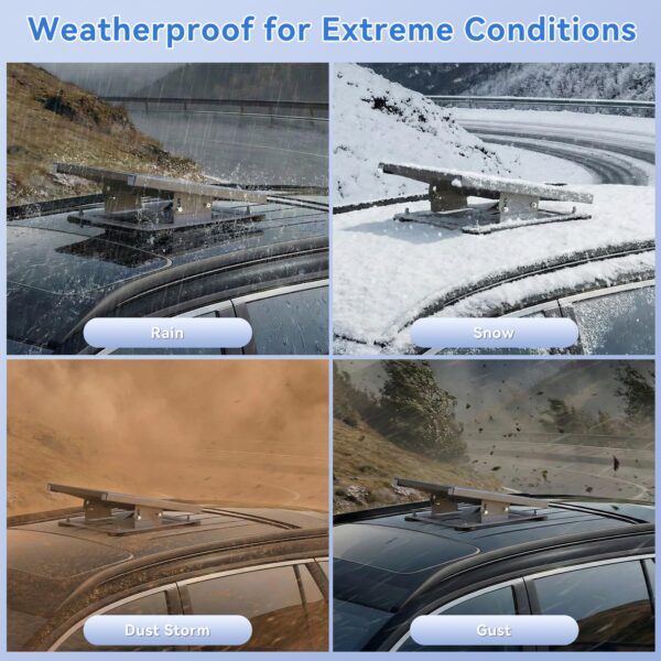 Upgraded 30° Magnetic Mount for Starlink Mini with Magnets of 100kg Strength