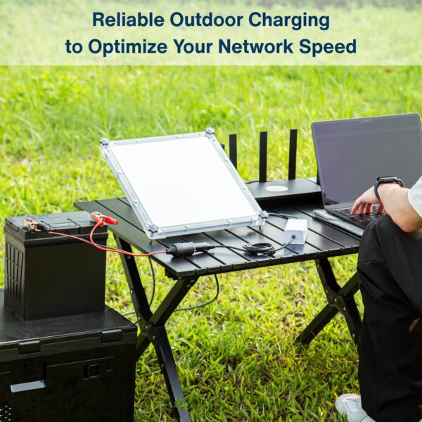 Car Battery Connector to Female DC Socket for Starlink Mini – Safe Vehicle Installation