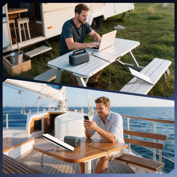 2-in-1 Cable for Starlink Mini – 5 Meters, DC/USB-C + Ethernet, Replacement Accessory