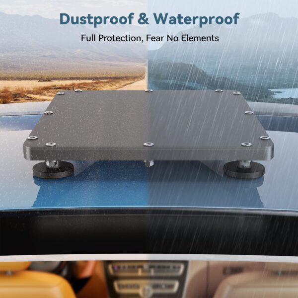 Magnetic Roof Mount for Starlink Mini with Protective Cover