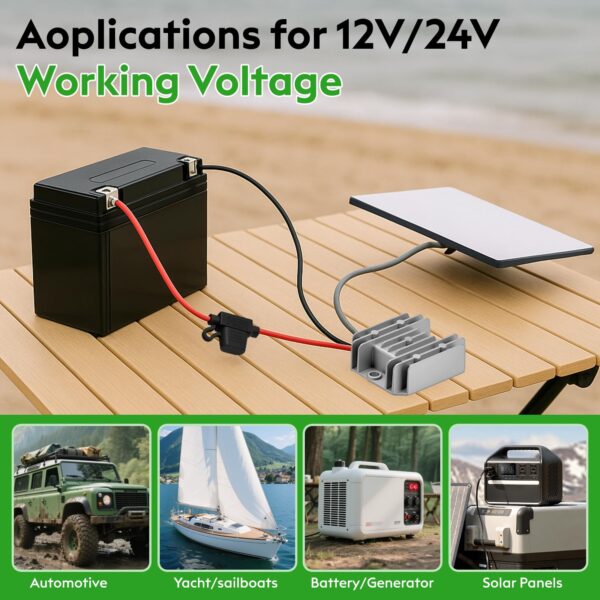 DC-DC Step-Up Converter 12V/24V to 30V 3.5A for Starlink Mini with Built-in Fuse