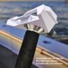 Rod Holder Mount for Starlink Mini Antenna – Flat Base for Boats and Yachts