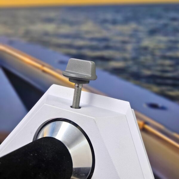 Rod Holder Mount for Starlink Mini Antenna – Flat Base for Boats and Yachts