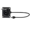 Waterproof Pass-Through DC 5.5x2.1 Socket for Starlink Mini with Spring-Loaded Flap