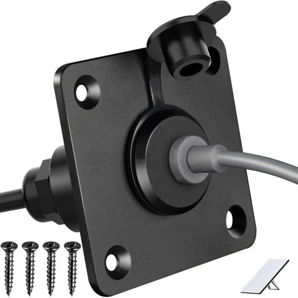 Waterproof Pass-Through Female DC 5.5x2.1 Socket for Starlink Mini (1 pc.)