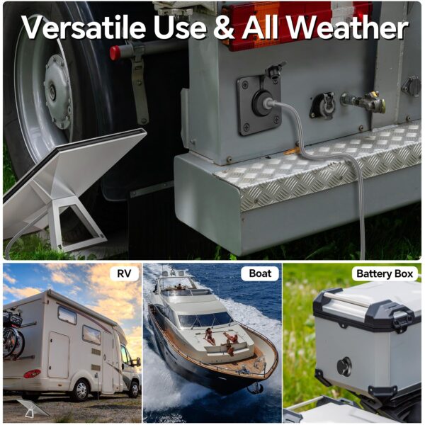 Waterproof Pass-Through Female DC 5.5x2.1 Socket for Starlink Mini (1 pc.)