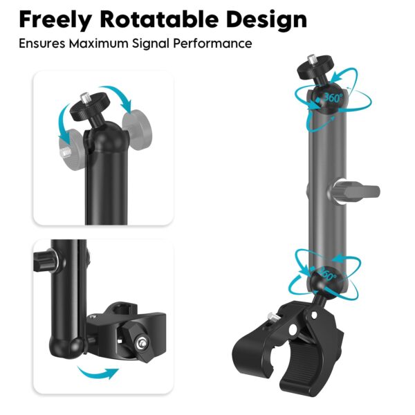 2025 Starlink Mini Pole Mount with Tripod Aluminum Adapter