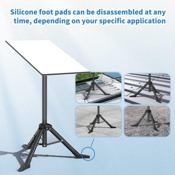 Starlink Gen 3 Camping and RV Tripod Mount with Ground Spikes and Pipe Adapter