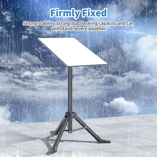 Starlink Gen 3 Camping and RV Tripod Mount with Ground Spikes and Pipe Adapter